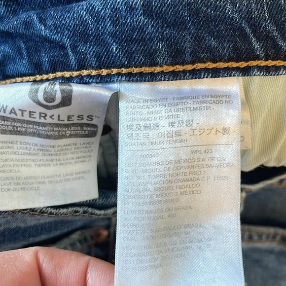 LEVIS 541 Premium Athletic Taper Mens Jeans Blue Medium Wash Big E Size 31x30 - Picture 9 of 14